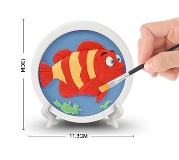 DIY Fish Paint Toys