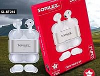 Two pair of Wireless Earbuds to be used simultaneously SL-BT214 SONILEX black