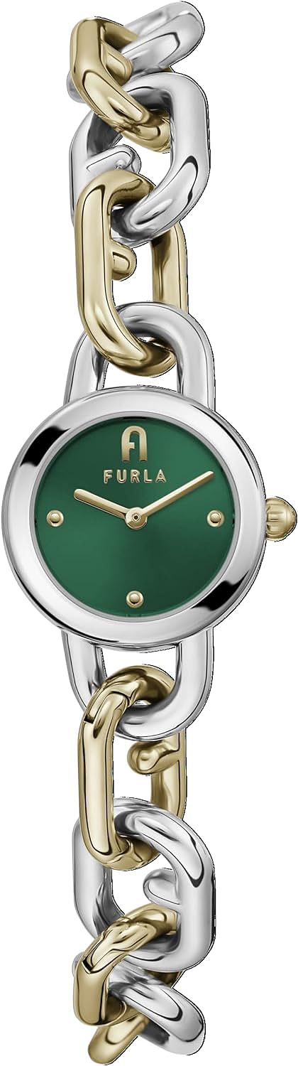Furla Watches Classic Watch WW00027004L4, Bracelet-Gold/silver