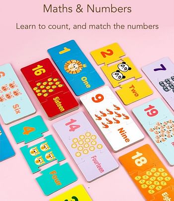 Duo Matching Puzzle-Numbers