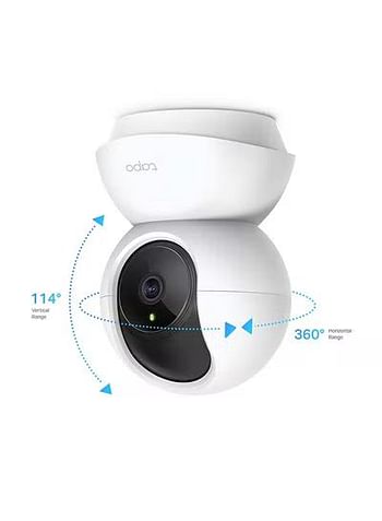 Tapo C200 Pan Tilt Home Security Wi-Fi Camera White