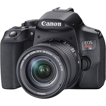 Canon EOS Rebel T8I Digital SLR Camera With 18-55MM Lens - Black