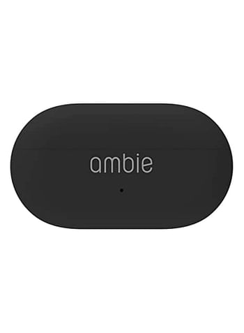 Ambie Sound Earcuffs AM-TW01 Earcuffs No Bunching Earphones Fully Wireless Bluetooth comfortable To Wear/Full Compatibility Ear-clip Type Wearing Large-Capacity Charging Immersive Stereo Sound Effect HF Level Sound Quality - Black