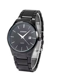 CURREN Men's Stainless Steel Analog Wrist Watch M8106BB - 29 mm -Black