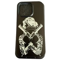 Black & White Phone, Case for iPhone 14 Pro-