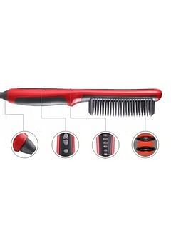 LCD Heated Hair Straightener Brush