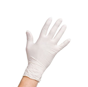 Powder Free Latex Disposable Gloves 100 Pcs, Small