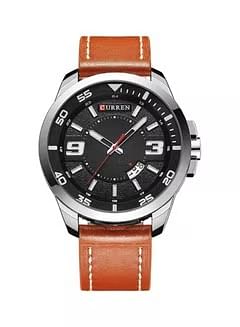 CURREN Men's Water Resistant Analog Watch M-8213-3