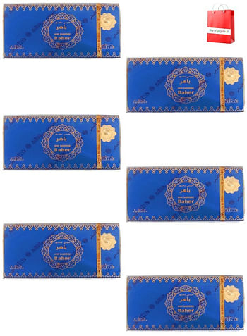 6Pcs Nabeel Mini Bakhoor Baher Incense 36 GM