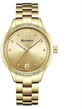 CURREN  9003  Stainless  Steel  Analog  Watch  For  Women  .