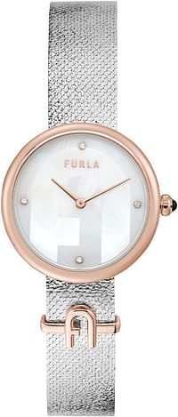ساعة رسمية للنساء من فورلا WW00022004L5 فضي