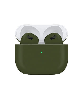 Caviar Customized Apple Airpods (3rd Generation) Matte Army Green