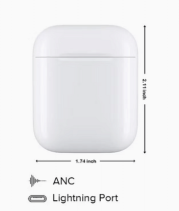 Apple Airpods 2nd Gen With Charging Case White