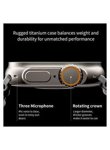 Smart Watch Ultra Series 8 NFC Smartwatch Men Women Bluetooth Call Waterproof IP68 Wireless Charging HD Screen
