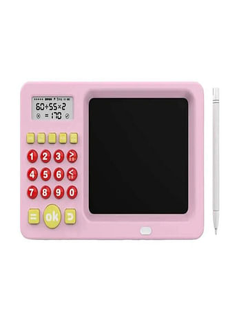 2 in 1 Writing Tablet & Calculator Intelligent Early Education Learning For Boy's & Girl's