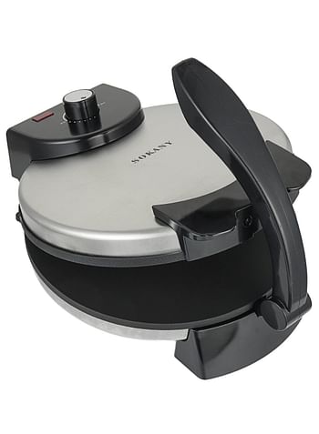 Roti/Chapati Maker, Tortilla Press, 32 cm, Non-Stick Coating, Automatic Temperature Control (KJ-507)