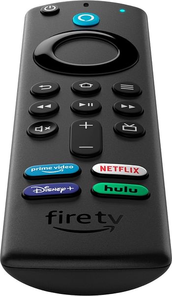 Amazn Fire TV Stick 4K (2nd Gen) Streaming Media Player With Alexa Voice Remote (3rd Gen) Black