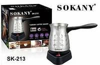 Sokany SK-213 Turkish Coffee Maker, 600 Watt