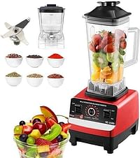 2 in 1 Sliver crest Ultra heavy Duty Blender Machine 2 in 1 , SC-1589 Silver Crest Powerful blender and grinder 2.5 Large Capacity