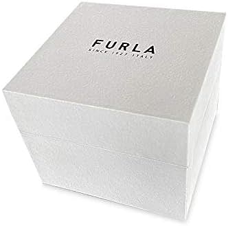 FURLA Ladies Silver & Rose Gold Stainless Steel Bracelet Watch (Model: WW00014001L5)