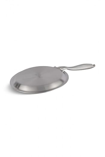 Edenberg 24CM CREPE PAN WINE HONEY COMB COATING - NON-STCK SCRATCH FREE Three layers, STAINLESS STEEL+ALUMINIUM+STAINLESS STEEL