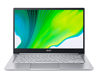 Acer Swift 14 - SF314-42 -  14 inch FHD ips NanoEdge Display- AMD Ryzen 5 4500u With Radeon Graphics Processor-8GB Ram LPDDR4-512GB NVMe SSD- Backlit KB-Finger print Security-USB Type C-Wifi 6-Win 11 - Pure Silver