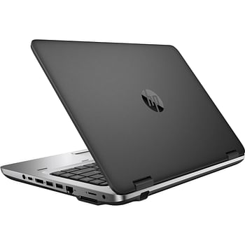 كمبيوتر محمول HP ProBook 650 معالج G3 Intel Core i7 / الجيل السابع / ذاكرة وصول عشوائي (RAM) سعة 16 جيجابايت / محرك أقراص صلبة SSD سعة 512 جيجابايت باللون الأسود الإنجليزي