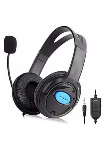 Over-Ear Wired Gaming Headset With Microphone - PlayStation 4