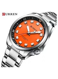 CURREN 8451 Men's Watch Waterproof Watch Stainless Steel Quartz Business Wrist Watch