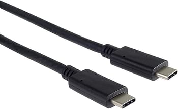 كابل USB 3.2 فائق السرعة من النوع C إلى الجيل 2x2 من النوع C متر 1  نقل البيانات حتى 40 جيجابت في الثانية   USB-C 3.2 الجيل الثاني  للصوت والفيديو والبيانات والطاقة تصنيف 5 أمبير 100 واط