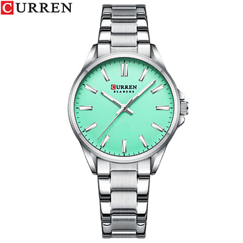 CURREN 9090 Women's Watches Brand Luxury Fashion Ladies Watch Stainless Steel Female Waterproof Quartz Wristwatches