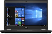 Dell- Latitude 5480 14 Laptop, Intel Core I5 6300U(CORE I5-6TH GEN) 8Gb Ddr4, 256GB ,SSD Webcam, Windows 10 Black