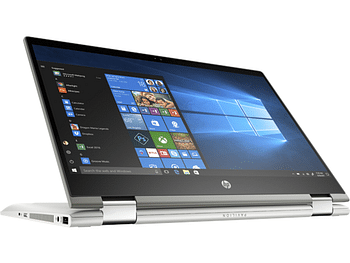 HP Pavilion x360 Convertible 14 Inch Touch Screen Laptop - 10th Gen Intel Core i5 - 8GB DDR4 RAM - 256GB SSD NVME - Windows 10 Pro -Natural Silver
