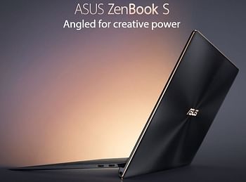 Asus Zenbook S UX391FA 13.3-inch, 4K UHD 3840 x 2160 IPS Touch Display , Intel Core i7-8565U Processor 1.8 GHz 8M Cache, up to 4.6 GHz, 4 cores , 16GB RAM , 512GB NVMe SSD , Intel UHD Graphics 620 , Backlit Keyboard , Finger Print , Thunderbolt 3 , USB TY