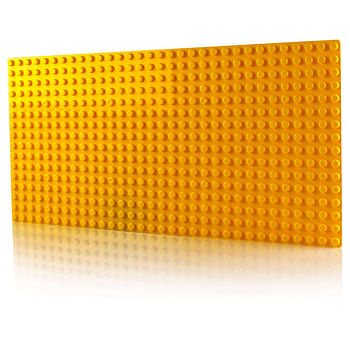 BERRY Build-up Board for Duplo Blocks (Yellow, 51: 25cm)