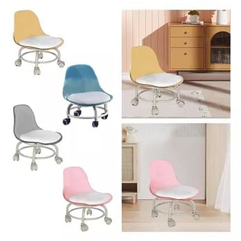 Modern Home Furniture Mobile Seat Mini Chair Living Room Sofa Footstool - Random color