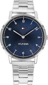 Tommy Hilfiger 1791581 Cooper Silver Stainless Steel Watch For Men 40 mm - Silver