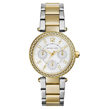 Michael Kors Women's Parker Two-Tone Watch MK6055