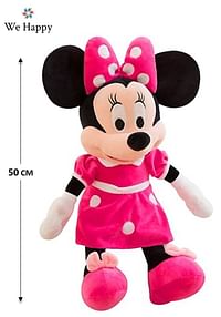 Pink Mouse Cute Cartoon Plush Toy Lovely Soft Stuffed Toy for Kids Perfect for Birthday Gifts 50 cm
