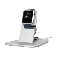 Twelve South - HiRise Charging Stand for Apple Watch - Silver