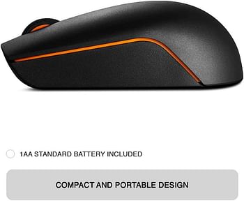 Lenovo 300 Wireless Compact Mouse