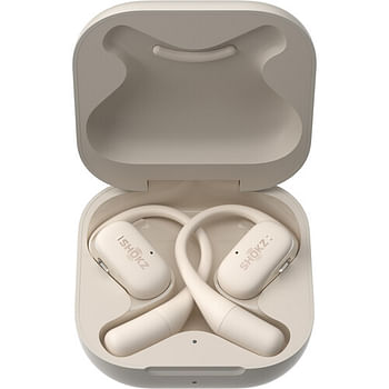 Shokz Openfit True Wireless Earphone With Dual Noise-Cancelling Microphones (T910BG) Beige