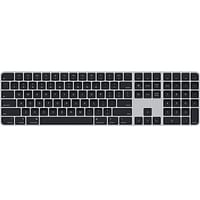 Apple Magic Keyboard Wireless Bluetooth Connectivity With Touch ID And Numeric Keypad (MMMR3LL/A) Black