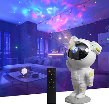 Galaxy Star Astronaut Projector LED Night Light Starry Sky Projector Lamp Decoration Bedroom Room Decorative