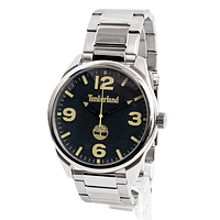 Timberland TBL.14862JS/02M Men's Analogue Quartz Watch with Metal Strap Silver Bracelet