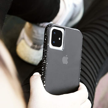Case-Mate - جراب Gimmo iPhone 11 Pro 5.8 بوصة (أسود مرقط قاسي)