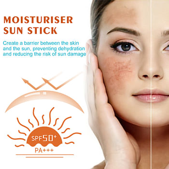 Moisturizing Sun UVUVA Protection Cream Stick - Waterproof, Sweat-proof, Refreshing, Non-greasy, Sun Protection SPF50+