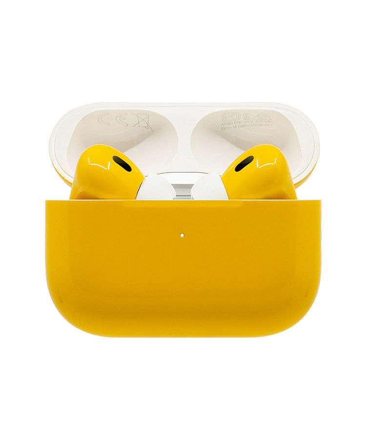 Apple Airpods Pro (2nd Generation) Customized By Caviar Glossy Lamborghini Yellow