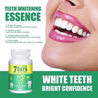 Teeth Whitening Toothpaste Powder - Powder for Coffee Stain, Tea and Smoke Stains, Refreshes Bad Breath and Oral and Dental Care (50g)