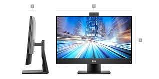 Dell 7470 AIO 3.0GHZ CORE I5 9TH Generation 16GB RAM 512GB + لوحة مفاتيح وماوس سلكي + نافذة صندوق أصلي 10